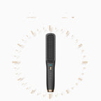Brosse lissante sans fil rechargeable