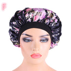 Bonnet en satin- Idéal pour la nuit, les voyages