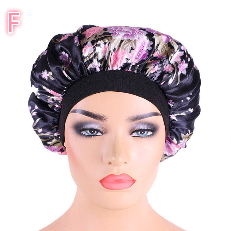 Bonnet en satin- Idéal pour la nuit, les voyages