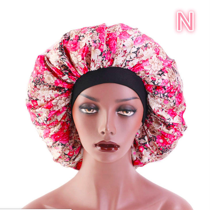 Bonnet en satin- Idéal pour la nuit, les voyages