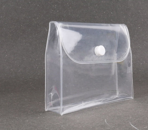 Trousse de voyage transparente solide