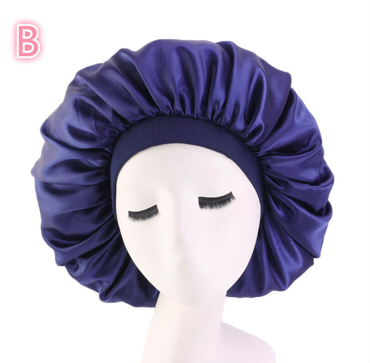 Bonnet en satin- Idéal pour la nuit, les voyages