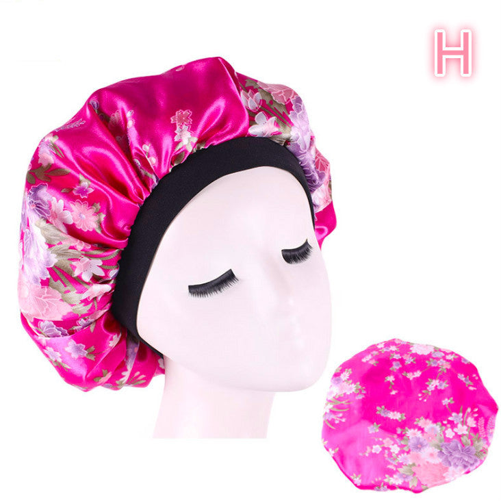 Bonnet en satin- Idéal pour la nuit, les voyages