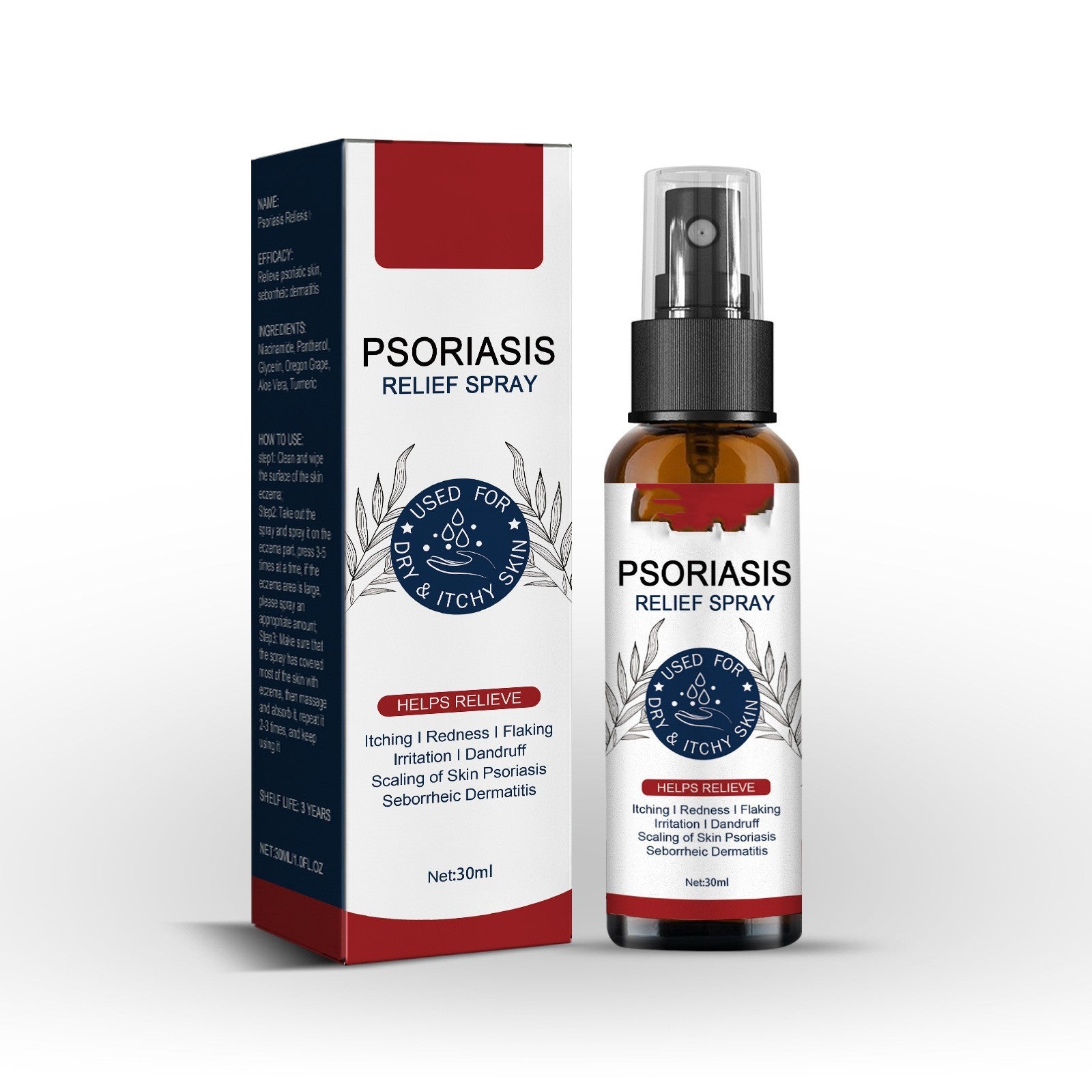 Spray Calmant Psoriasis – Soulagement & Hydratation Instantanés