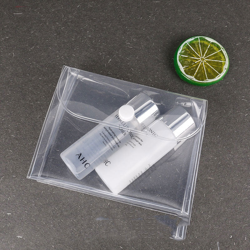 Trousse de voyage transparente solide