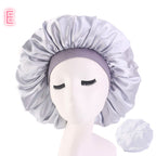 Bonnet en satin- Idéal pour la nuit, les voyages