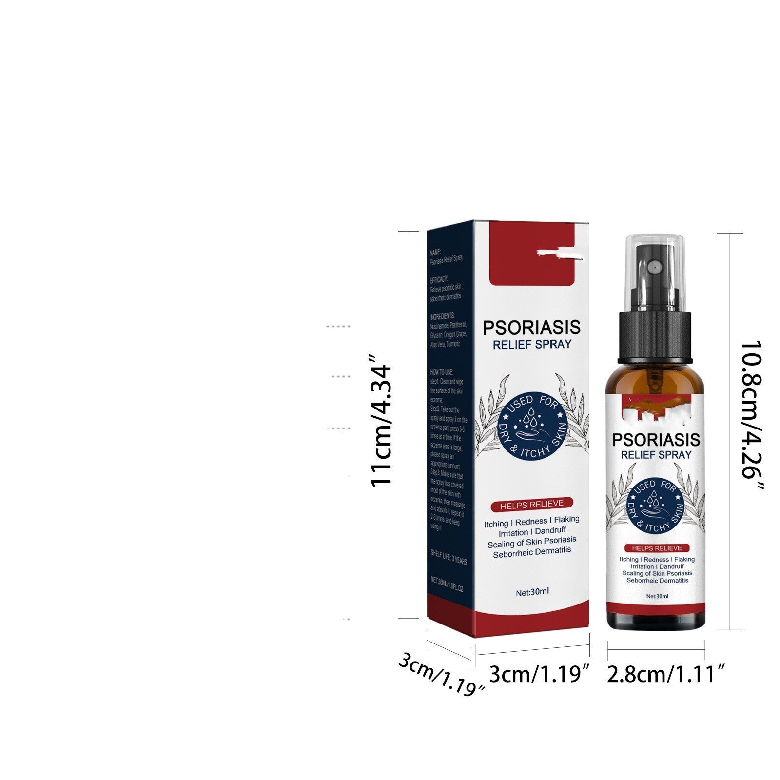 Spray Calmant Psoriasis – Soulagement & Hydratation Instantanés
