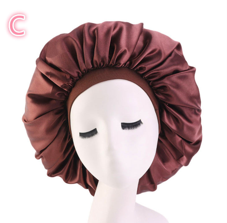 Bonnet en satin- Idéal pour la nuit, les voyages