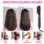 Brosse à cheveux professionnelle 5 en 1