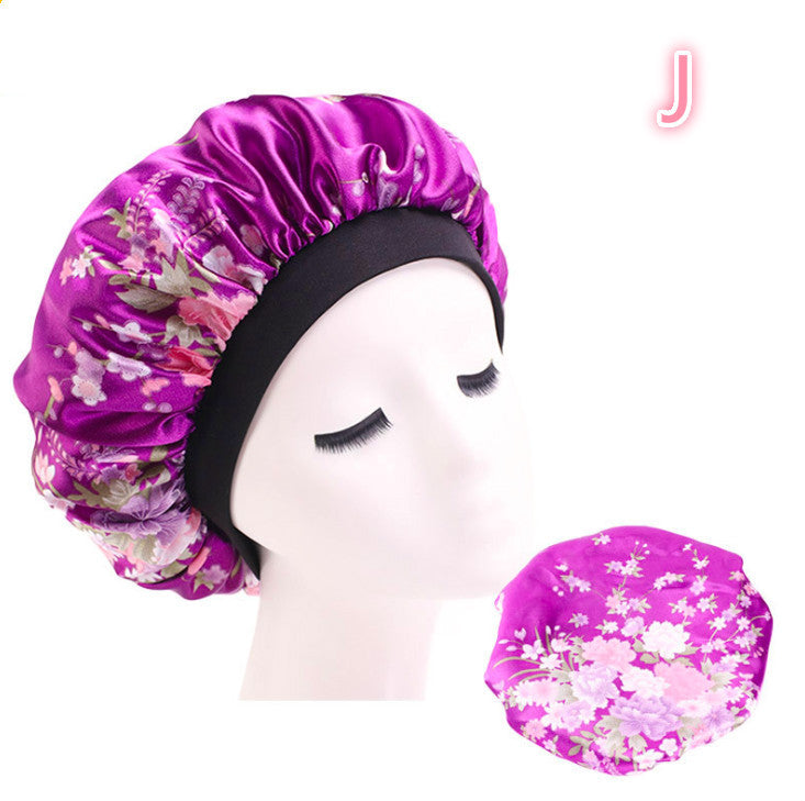 Bonnet en satin- Idéal pour la nuit, les voyages