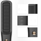 Brosse lissante sans fil rechargeable