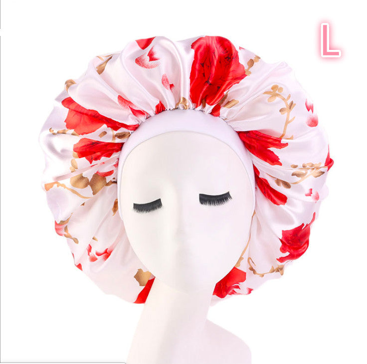 Bonnet en satin- Idéal pour la nuit, les voyages