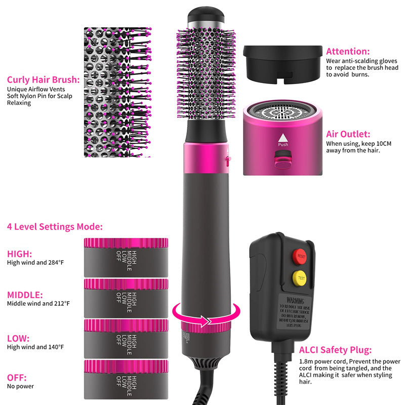 Brosse à cheveux professionnelle 5 en 1